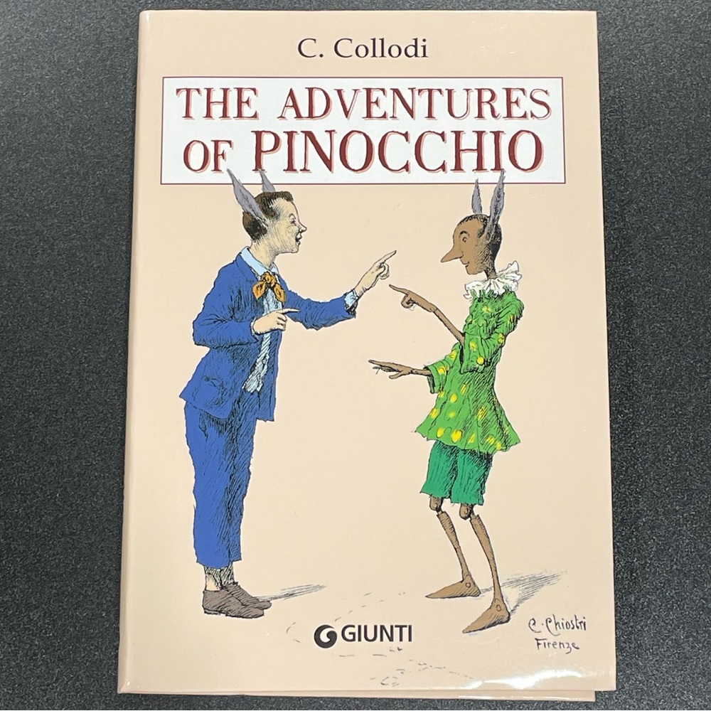 🩵4/$20 — The Adventures of Pinocchio Book by Giunti